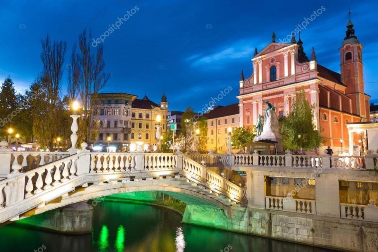 Apartment Central Station Between Dragon And Triple Bridges Ljubljana Dış mekan fotoğraf